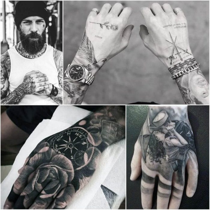 **Bold Statement Hand Tattoos That Command Attention** 🖤
Intricate storytelling unfolds across these powerful hand pieces, where nautical compasses guide the way alongside delicate roses and meaningful script. The contrast between the detailed botanical elements and geometric compass designs creates a stunning visual narrative that speaks to both adventure and beauty. These aren't just tattoos—they're wearable art that transforms everyday gestures into moments of self-expression.