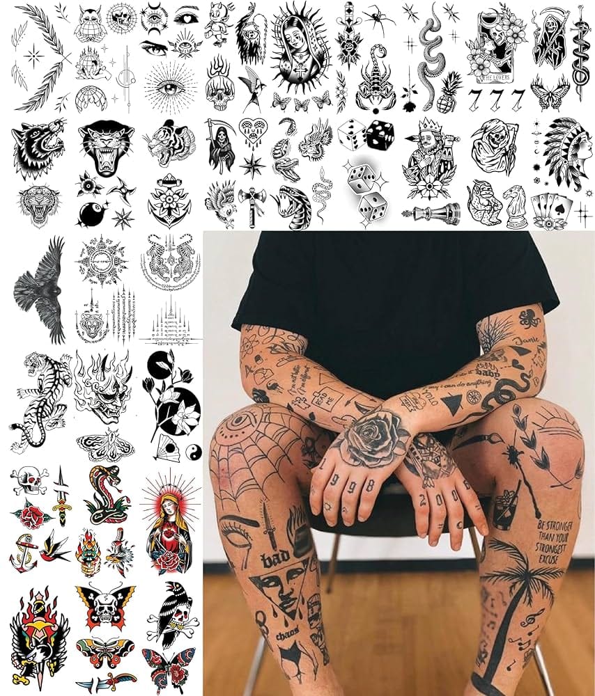 Bold geometric patterns and intricate linework transform these arms into living canvases of artistic expression ✨ The carefully curated collection spans from delicate hand tattoos to full sleeve coverage, showcasing everything from mystical symbols to classic traditional designs. Perfect inspiration for anyone planning their next ink session or dreaming of that full-body artistic transformation.
