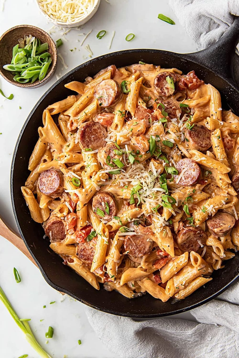 Skillet Sausage Pasta