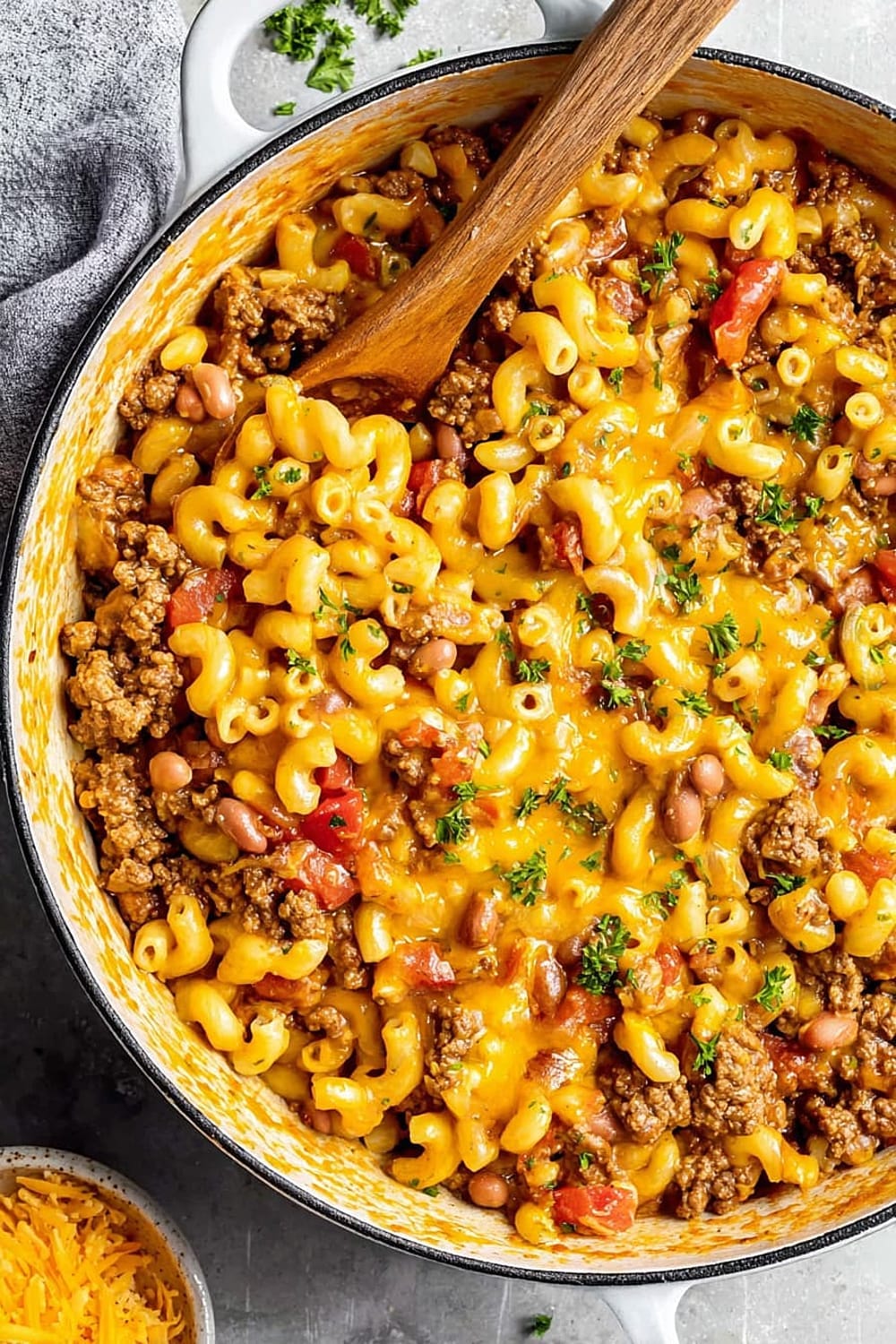 Chili Mac (One Pot Recipe)