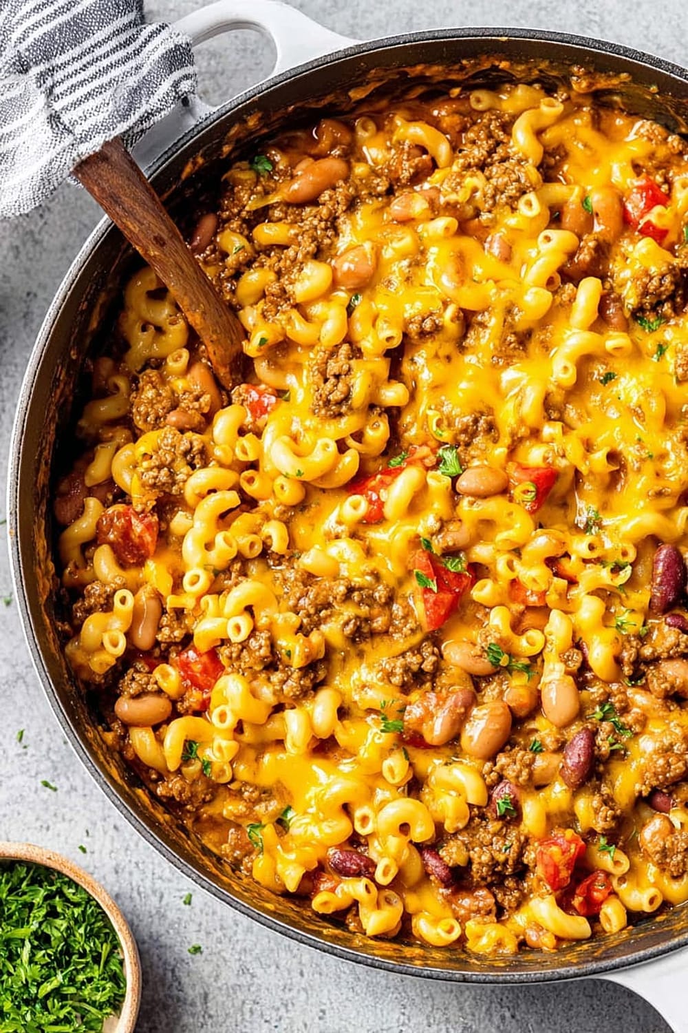 Chili Mac (One Pot Recipe)