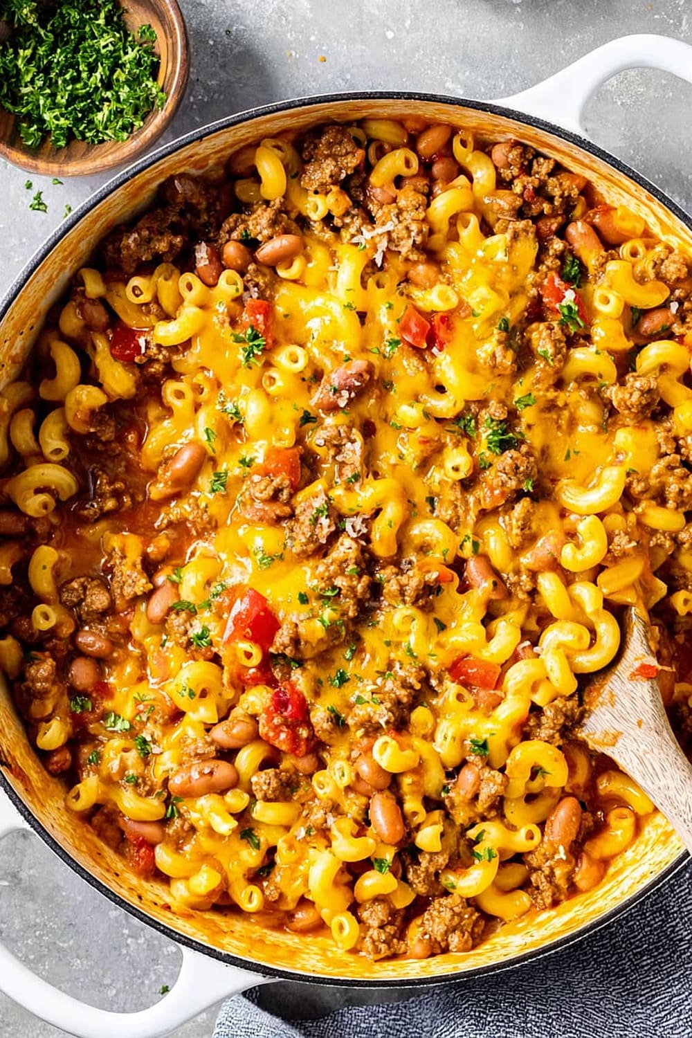 Chili Mac (One Pot Recipe)