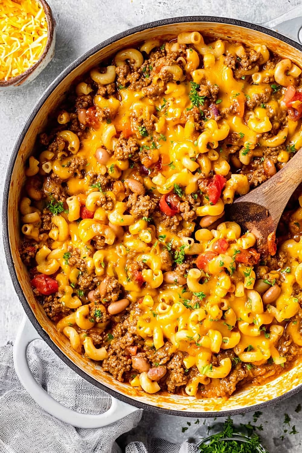 Chili Mac (One Pot Recipe)