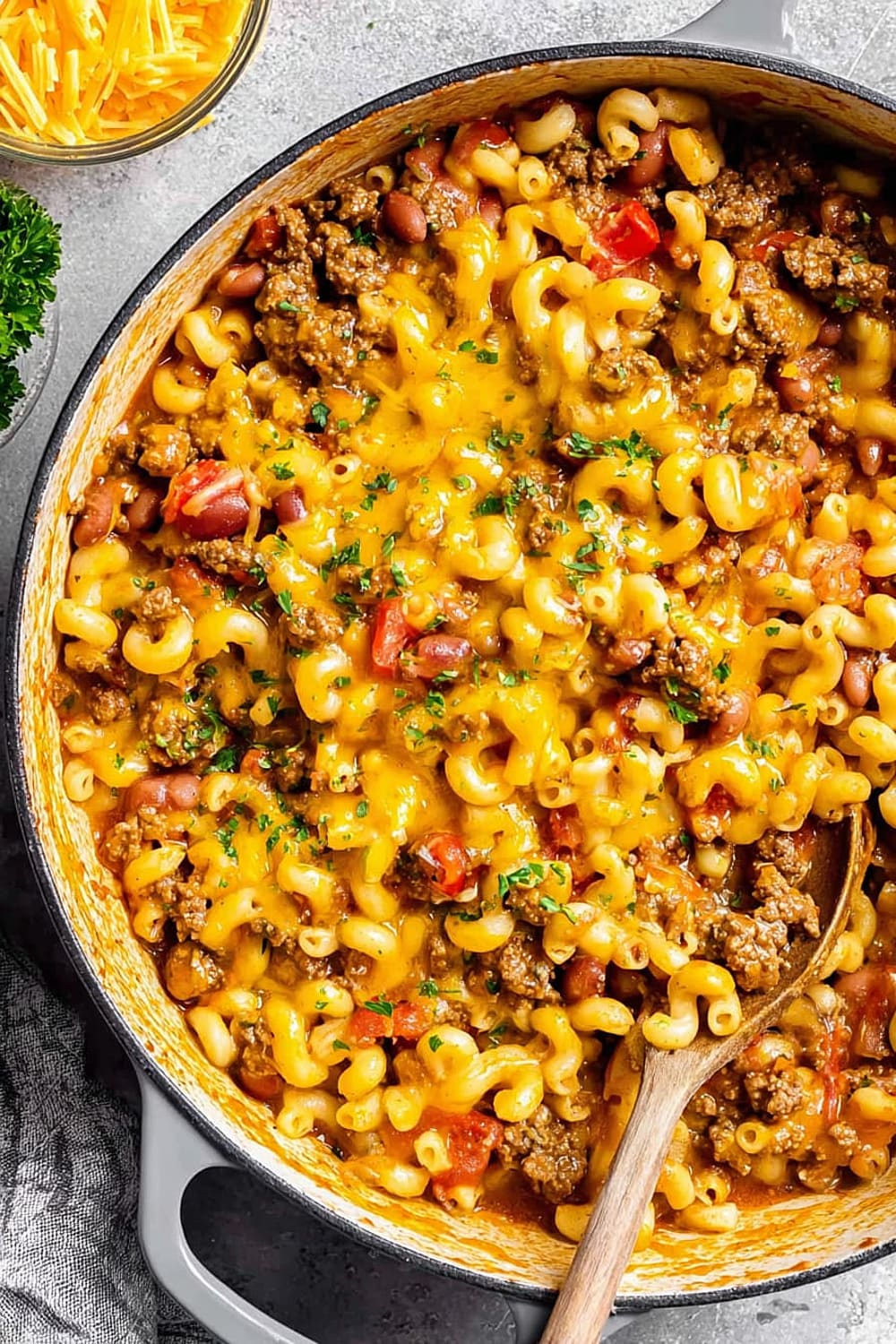 Chili Mac (One Pot Recipe)