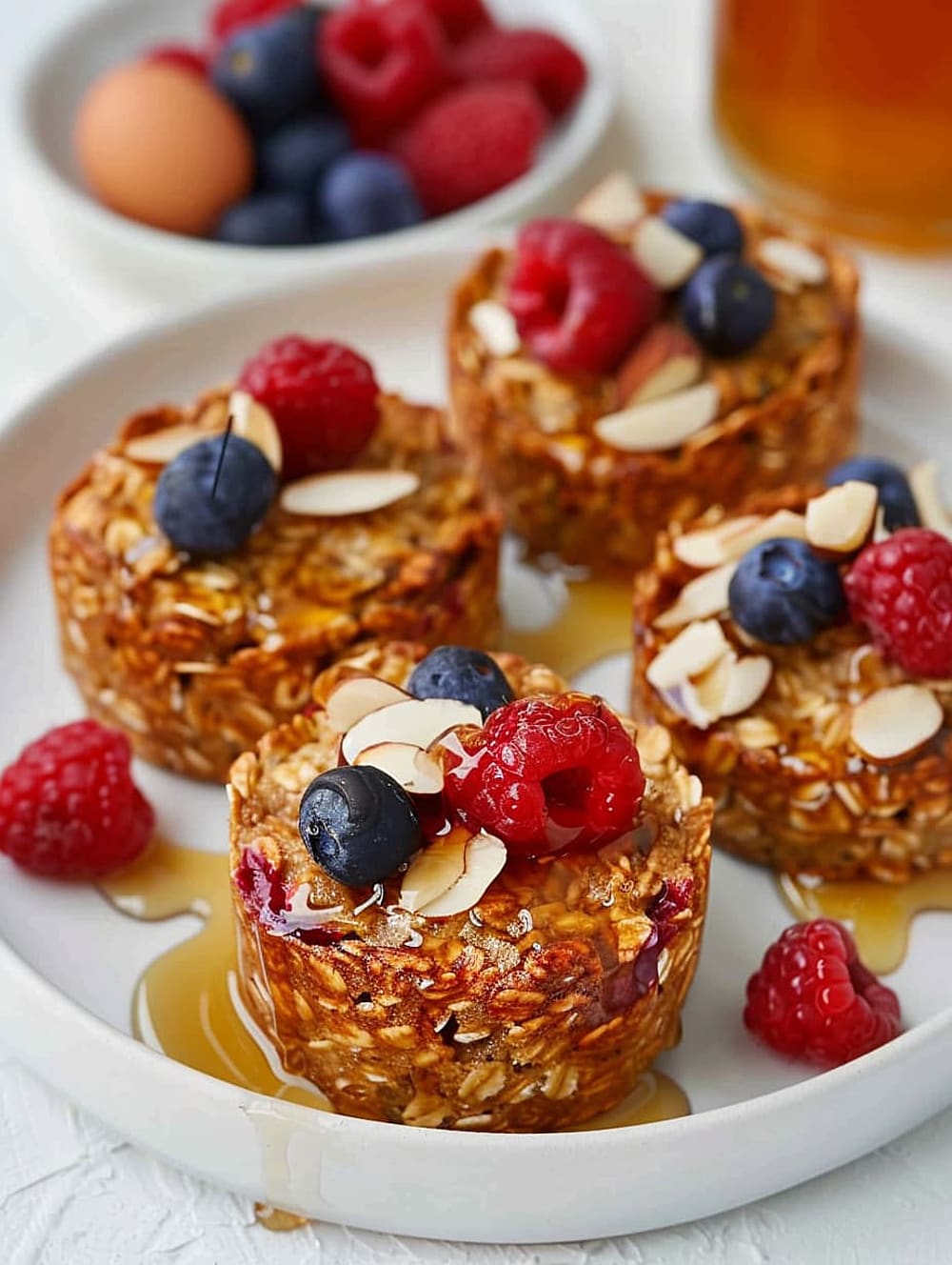 Baked Oatmeal Cups (Freezer-Friendly)