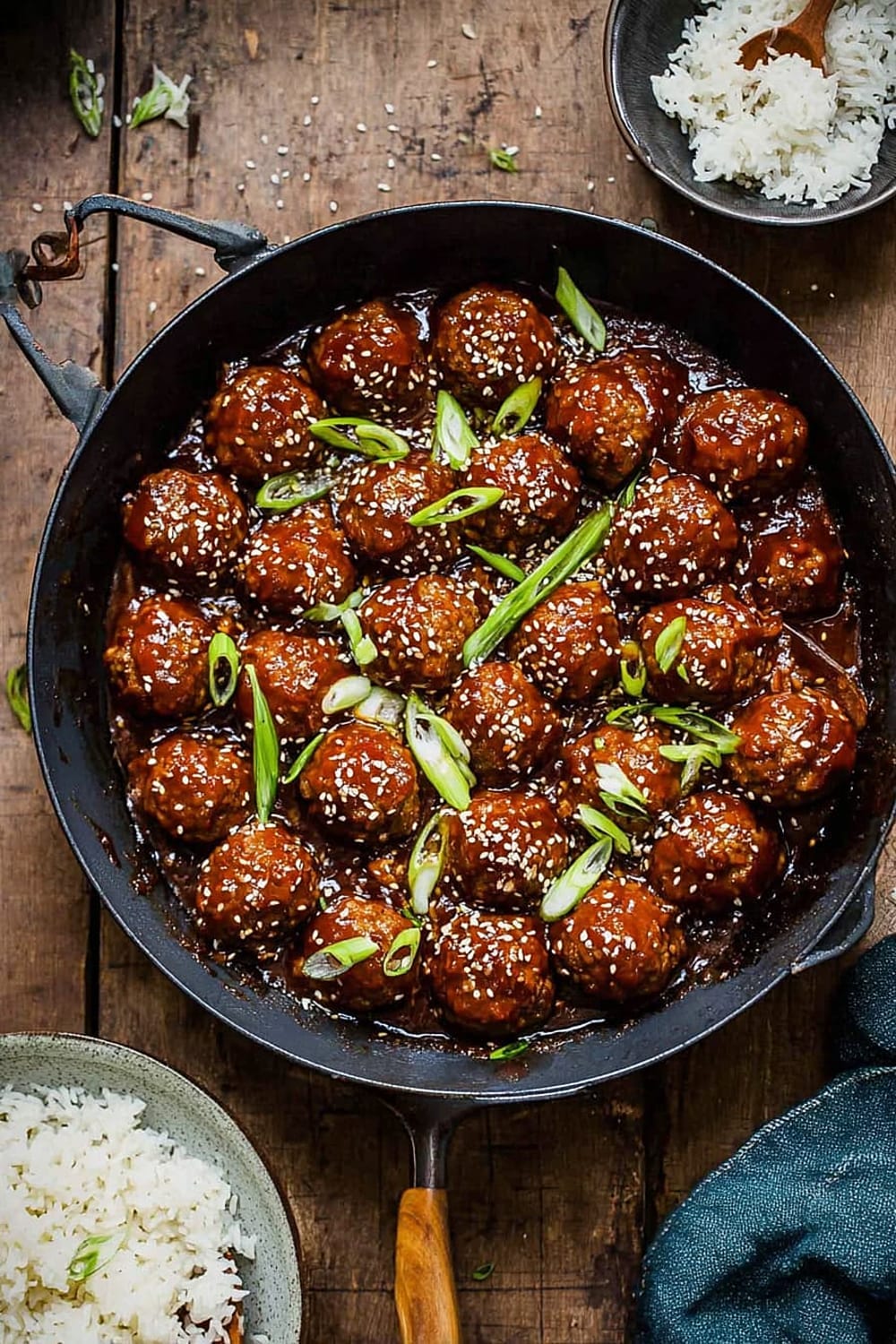 Honey-Garlic Meatballs