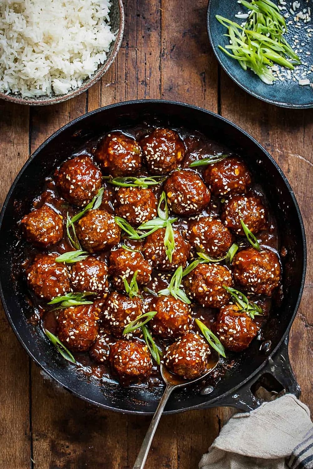 Honey-Garlic Meatballs