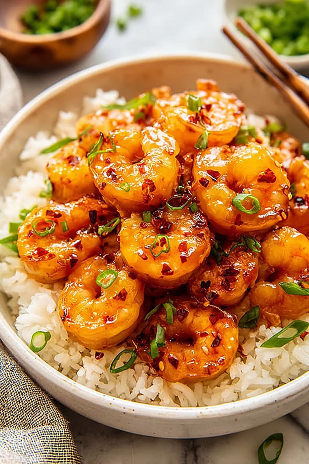 10 Minute Honey Garlic Shrimp