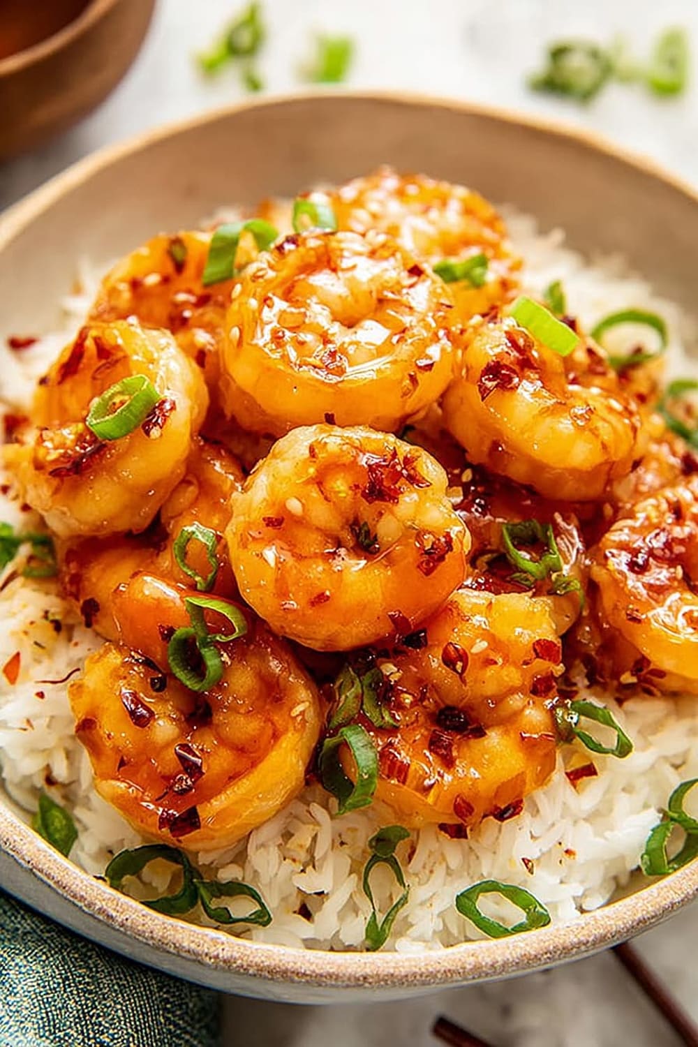 10 Minute Honey Garlic Shrimp