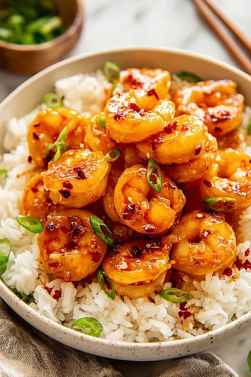 10 Minute Honey Garlic Shrimp
