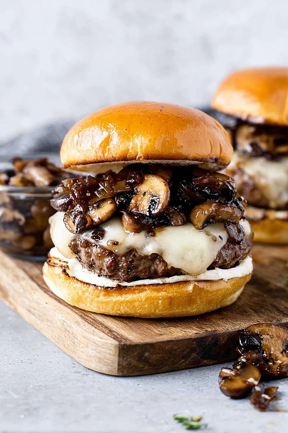 Mushroom Swiss Burger
