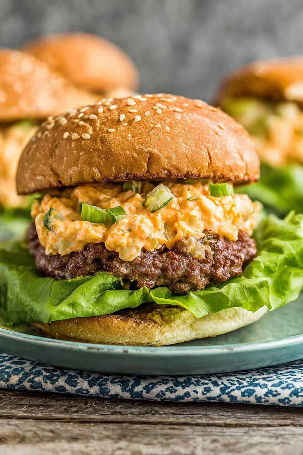Pimento Cheeseburgers