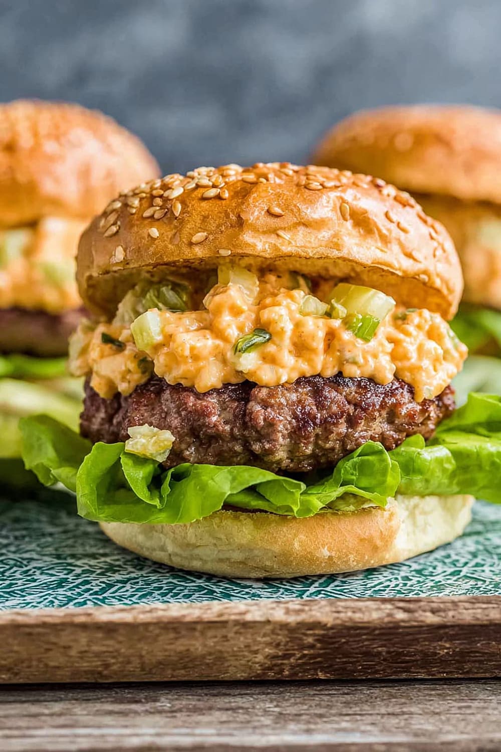 Pimento Cheeseburgers