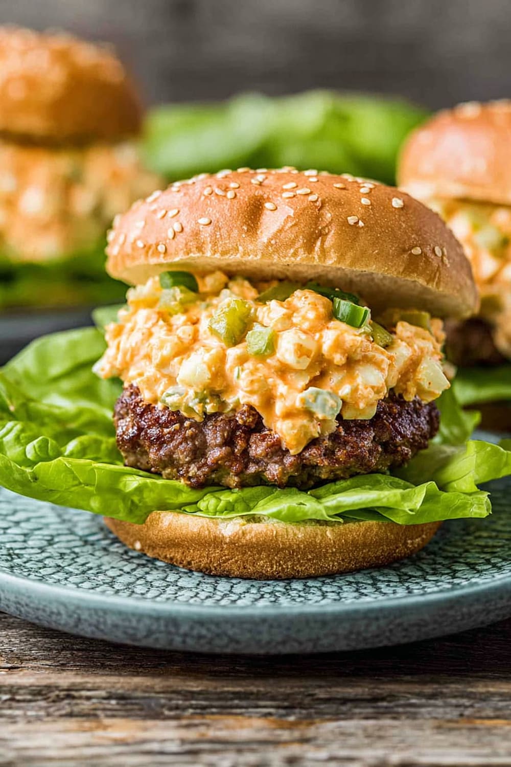 Pimento Cheeseburgers