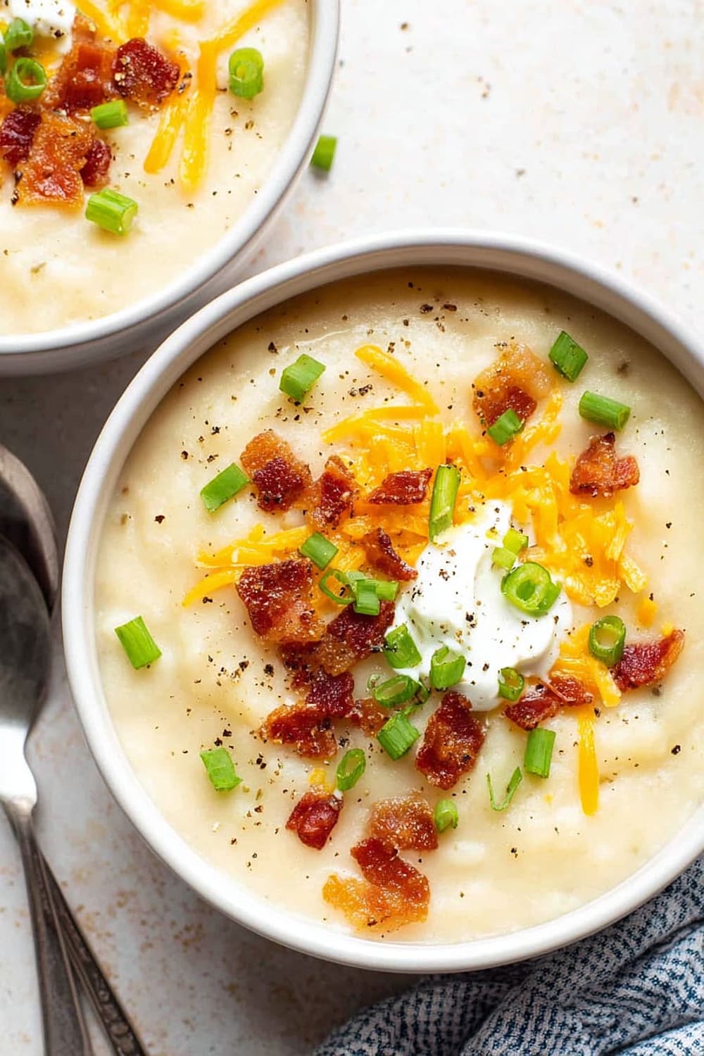 Easy Baked Potato Soup