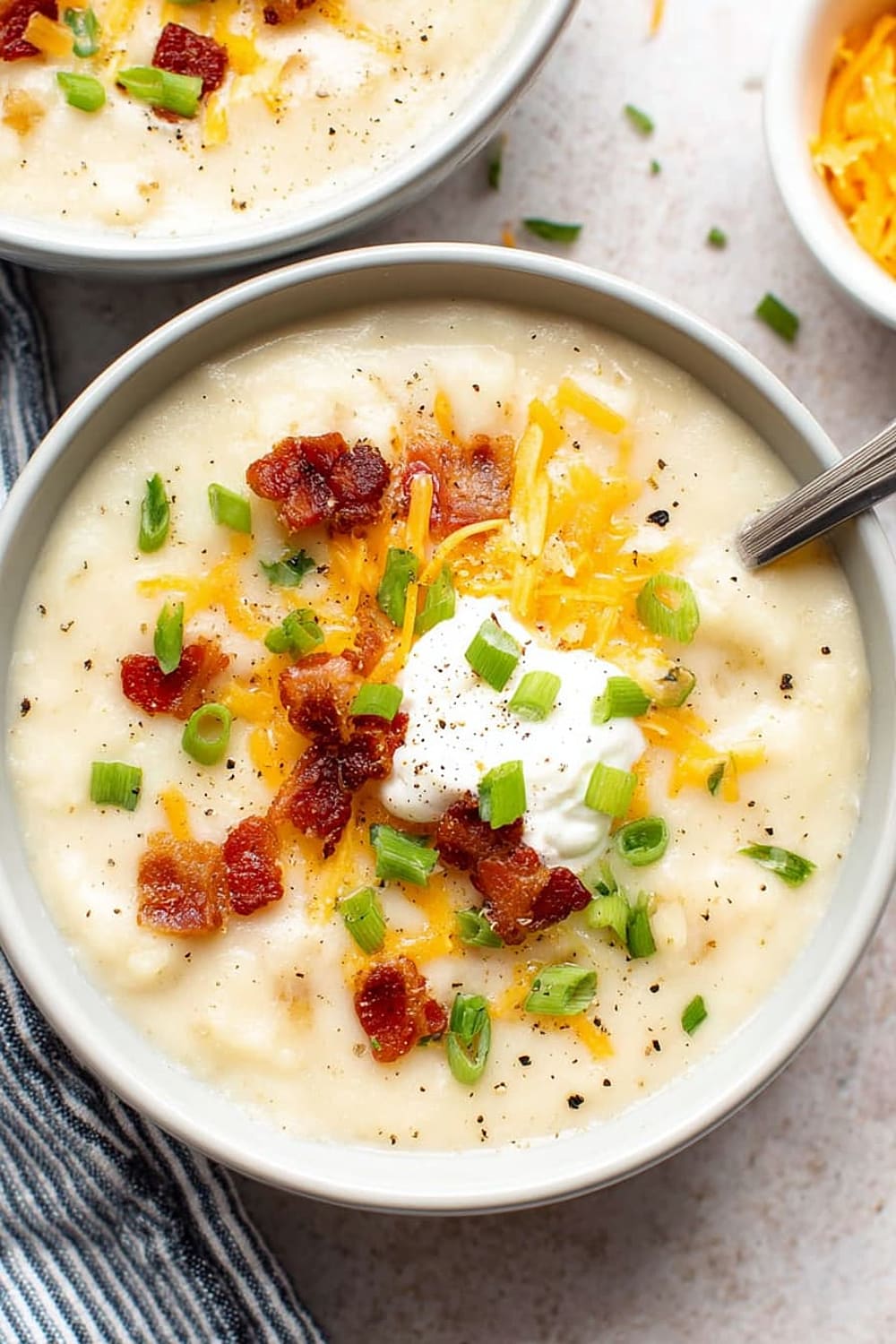 Easy Baked Potato Soup