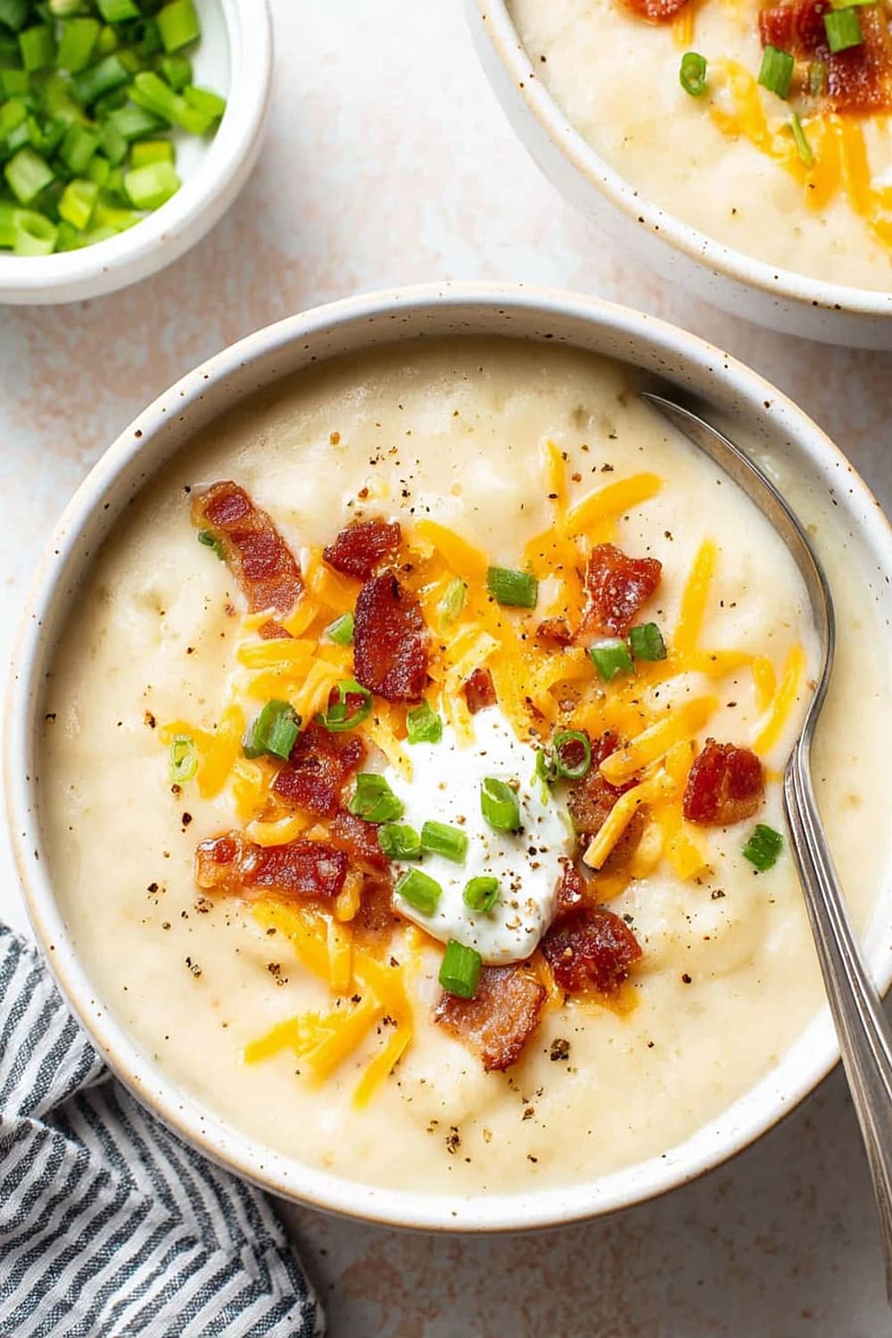 Easy Baked Potato Soup