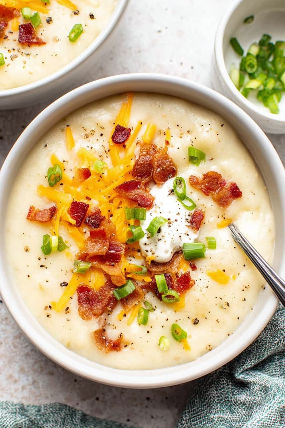 Easy Baked Potato Soup