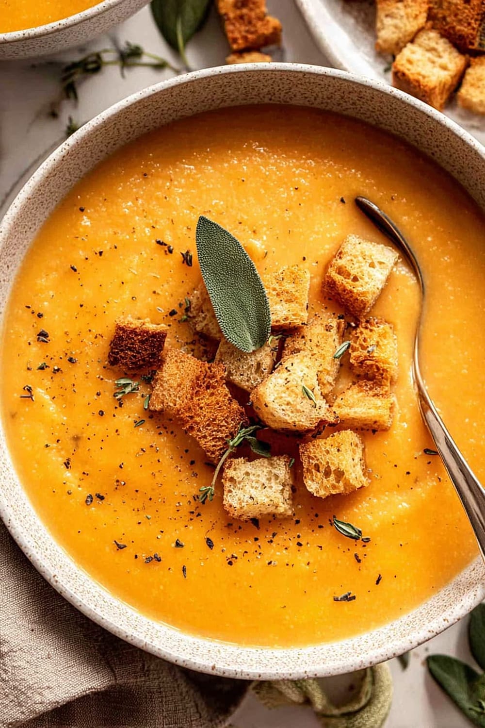 Butternut Squash Apple Soup