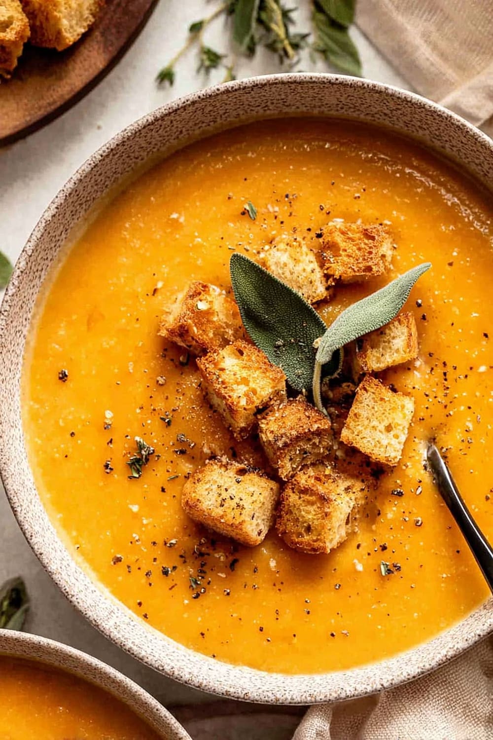 Butternut Squash Apple Soup