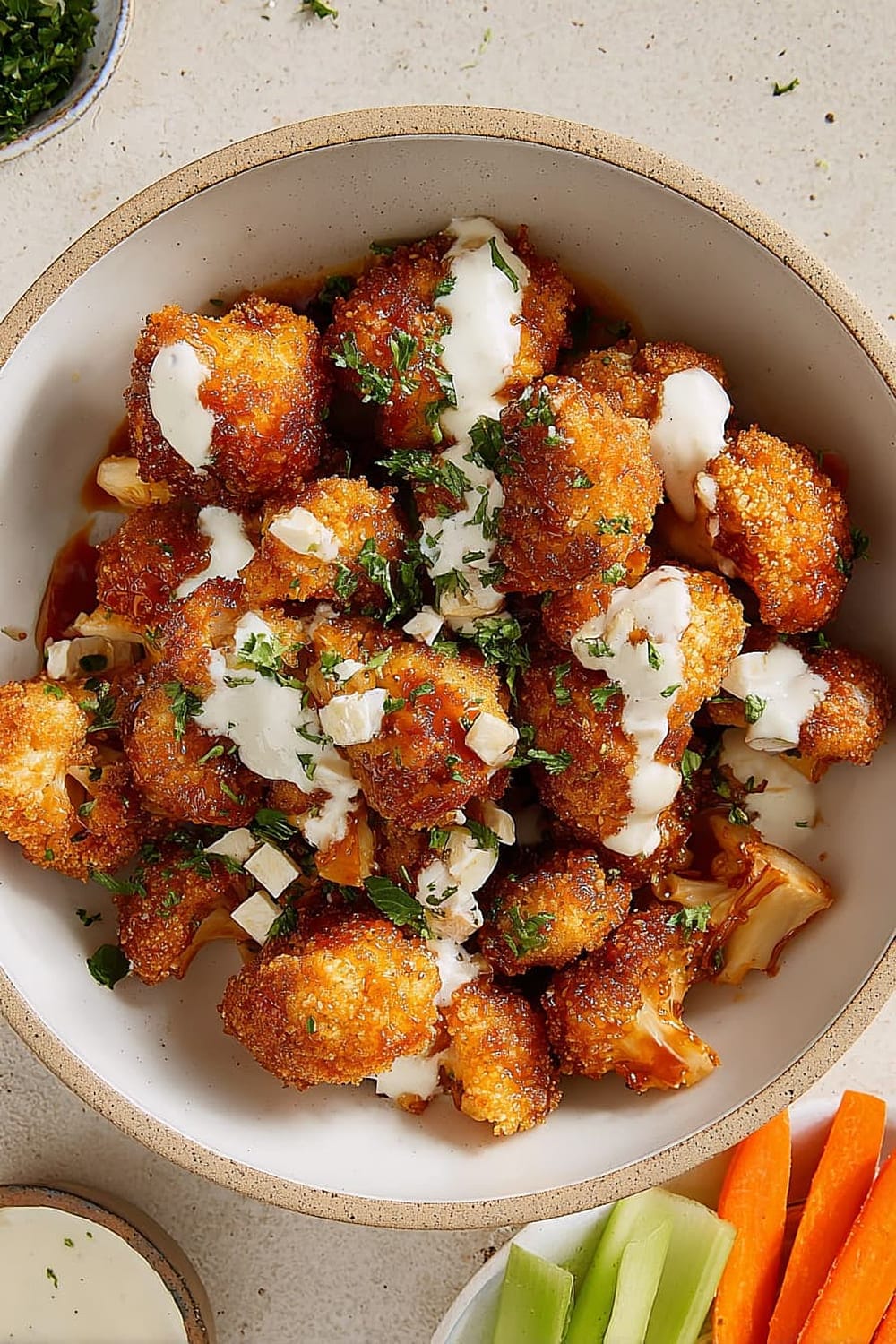 Oven-Roasted Nashville Hot Honey Cauliflower
