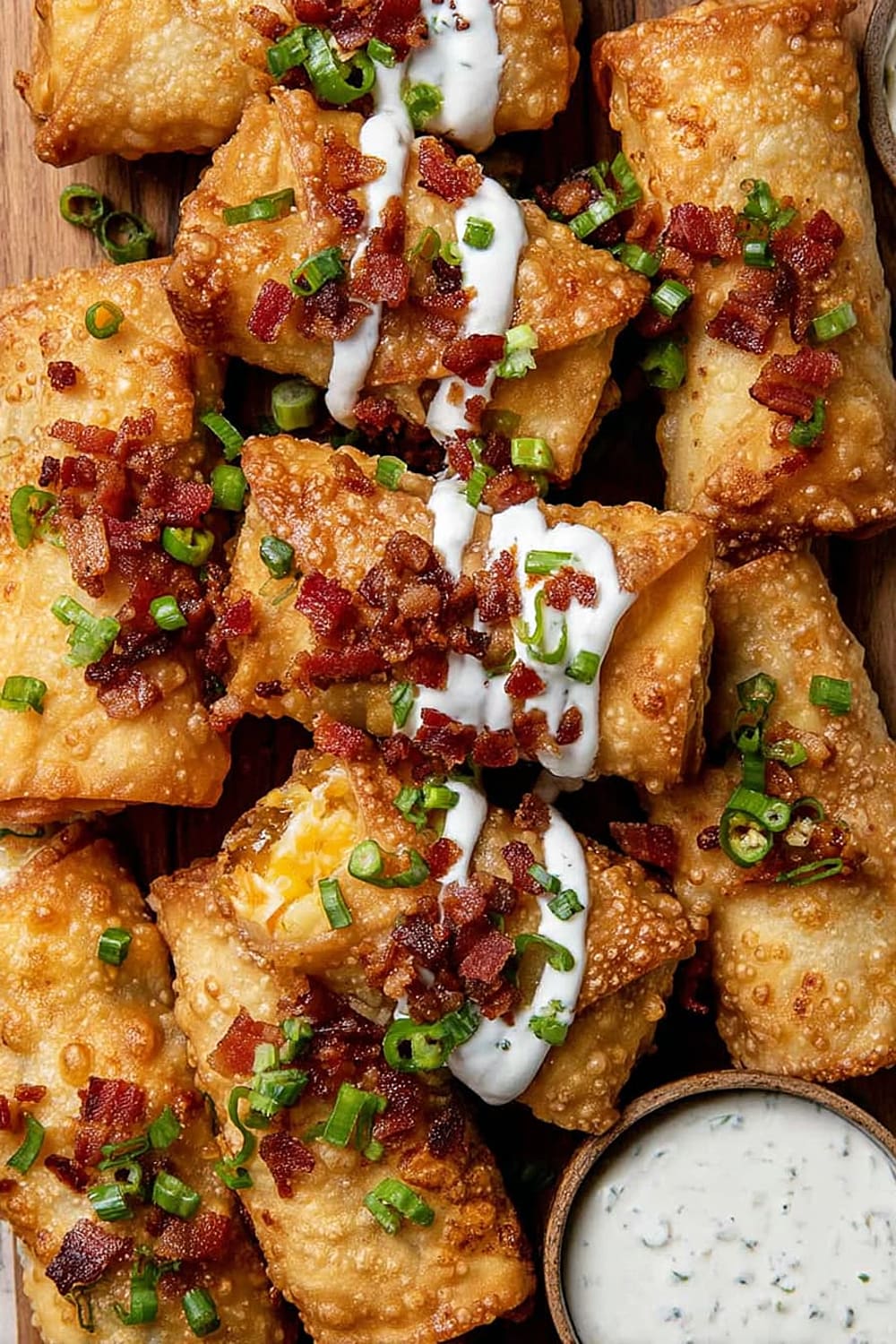 Jalapeno Popper Egg Rolls
