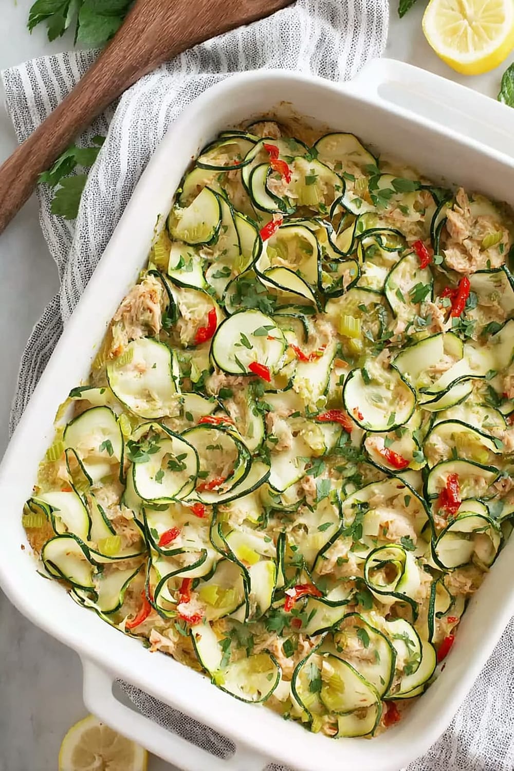 Tuna Zoodle Casserole