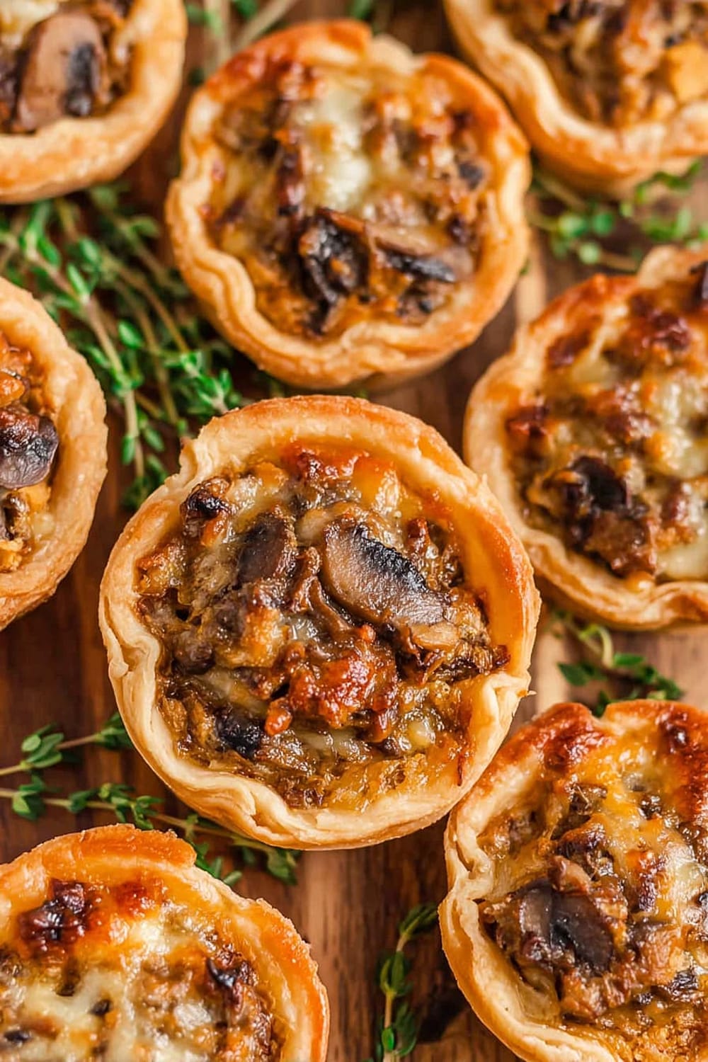 Mini Mushroom Tarts