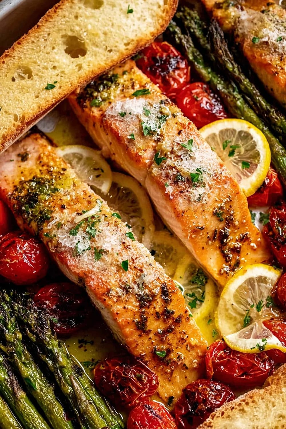 Lemon Garlic Salmon Tray Bake – Easy & Healthy!