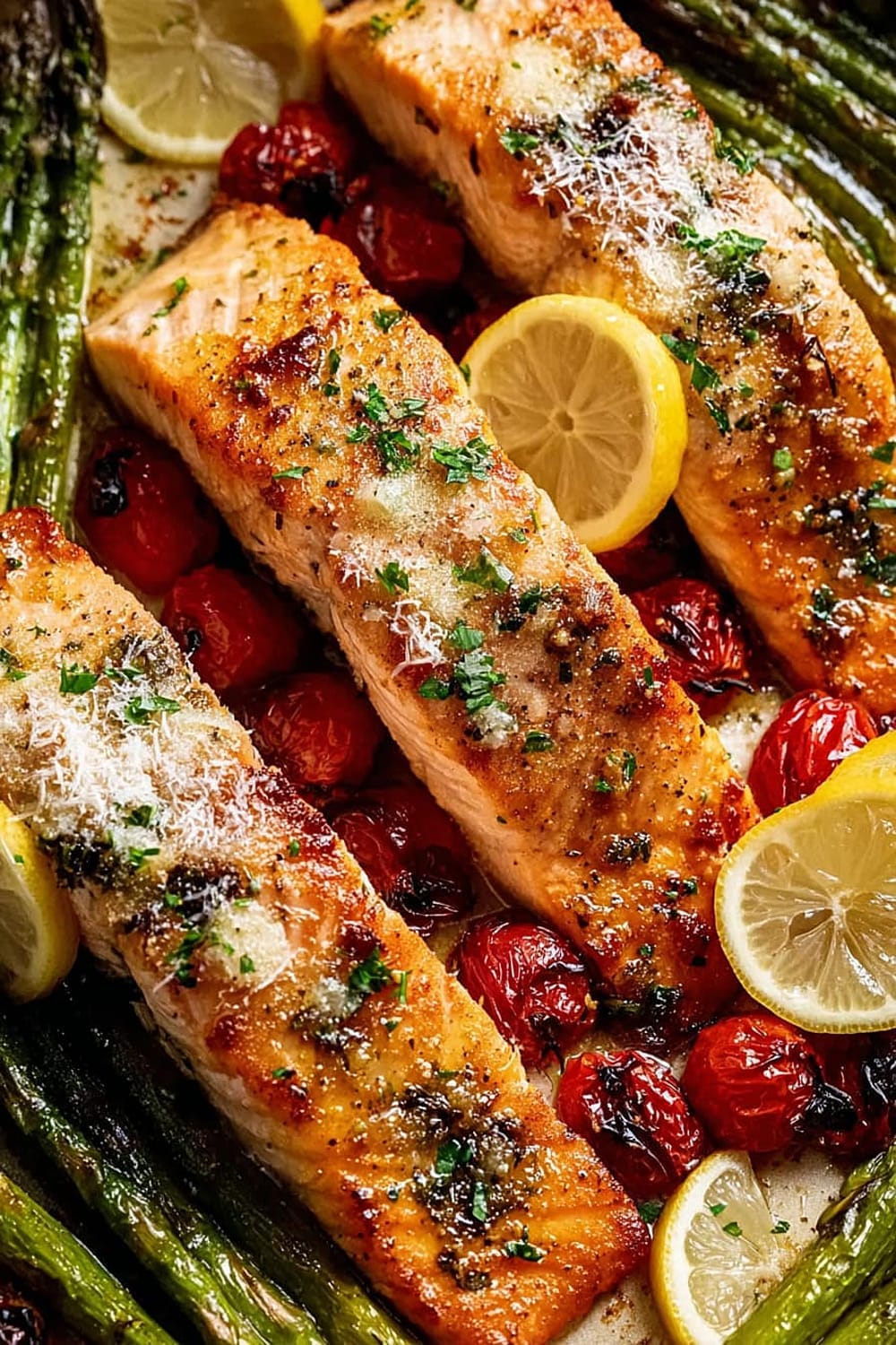 Lemon Garlic Salmon Tray Bake – Easy & Healthy!