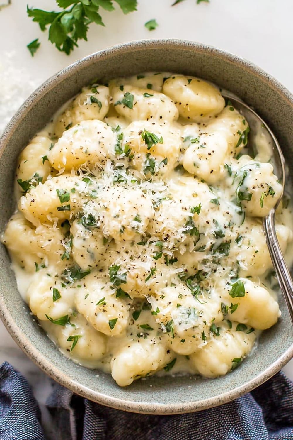15-Minute Creamy Alfredo Gnocchi