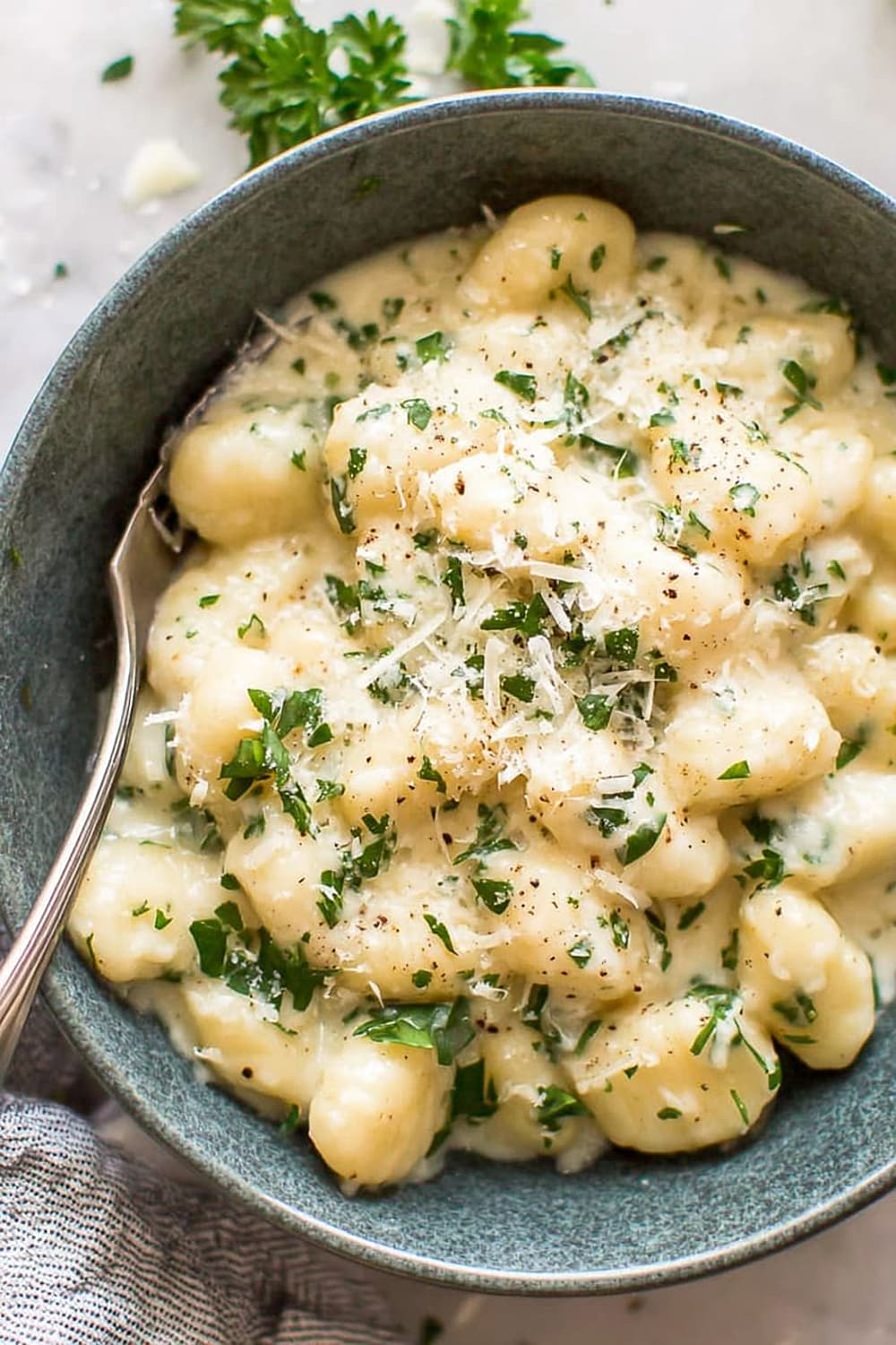 15-Minute Creamy Alfredo Gnocchi