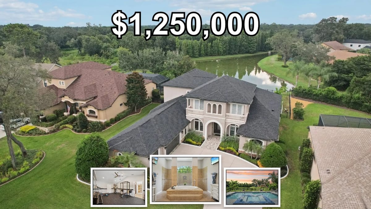 This House Has Seven Bedrooms And A Pond