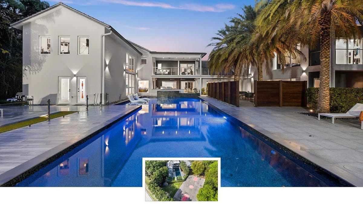 This House Comes With a Built-In Basketball Court