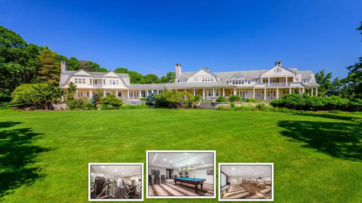 This Peninsula Has Its Own Dock and Boathouse