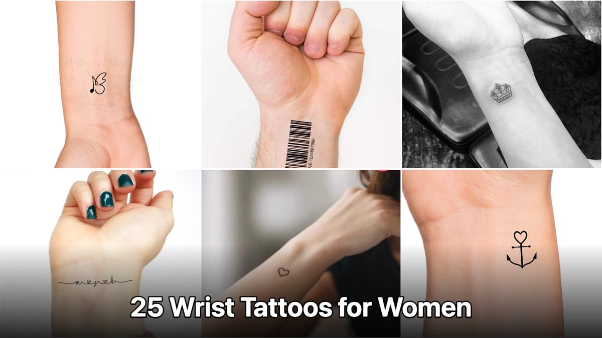 25 Wrist Tattoos for Women You’ll Want Now