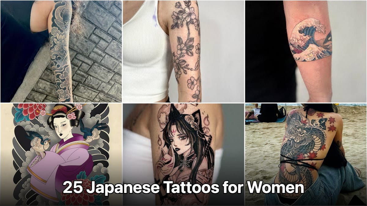 25 Japanese Tattoos for Women That Turn Heads
