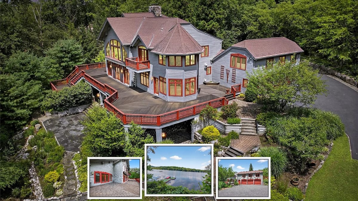 This Lakefront Estate Has Its Own Pavilion