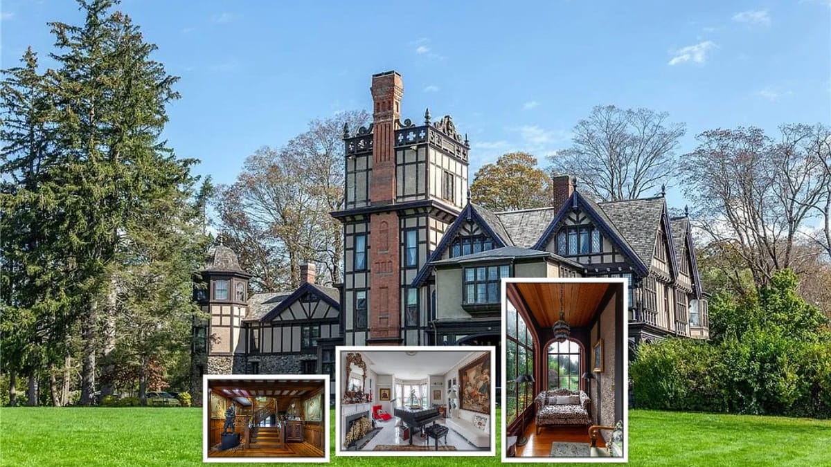 This House Has 17 Bedrooms and a Serious Medieval Vibe