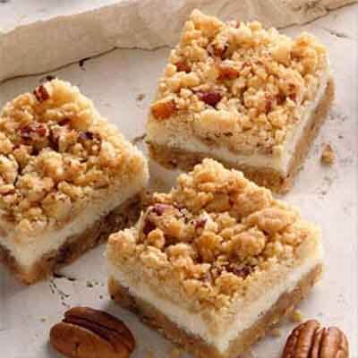 Pecan Cheesecake Bars Recipe