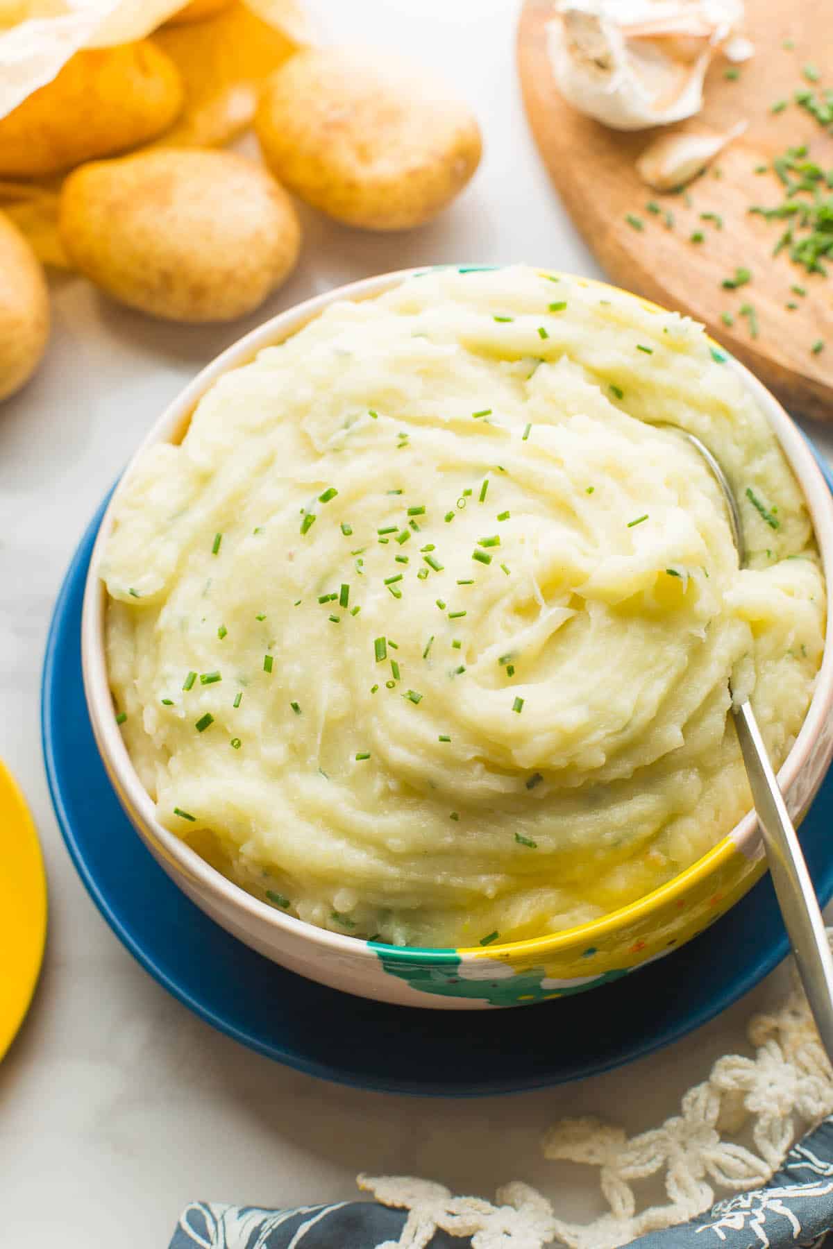 Creamy Mashed Potatoes Without Milk Recipe