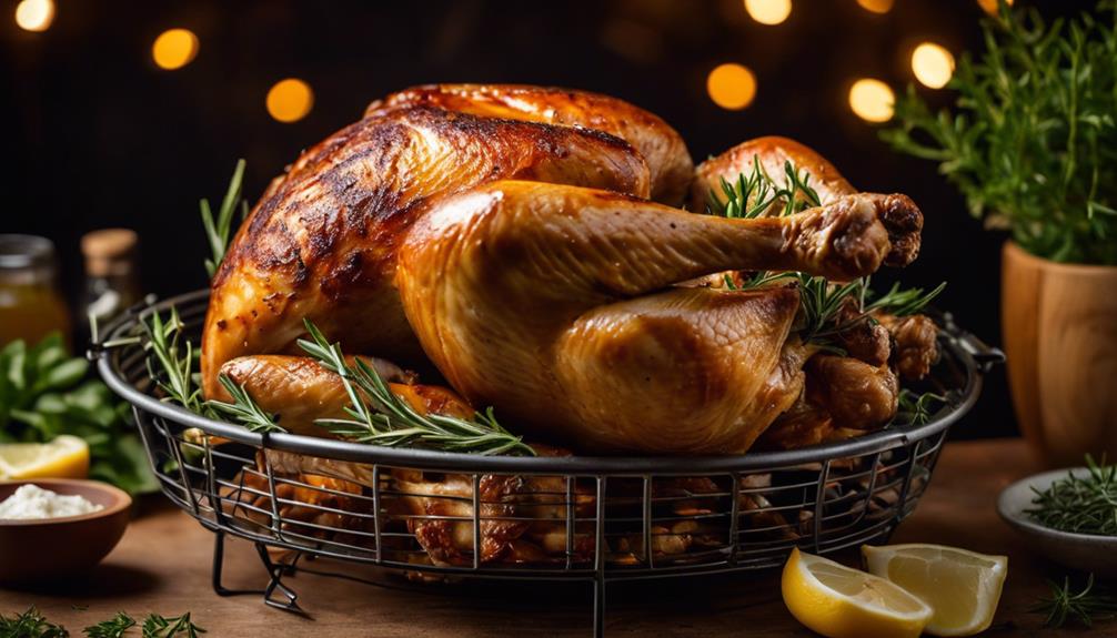 Air Fryer Whole Chicken With Crispy Skin