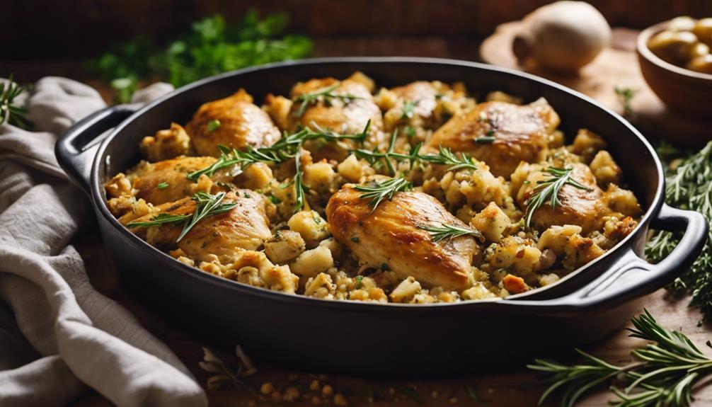 Chicken Stuffing Casserole Recipe