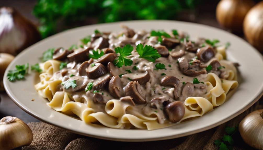 Crock Pot Beef Stroganoff Recipe