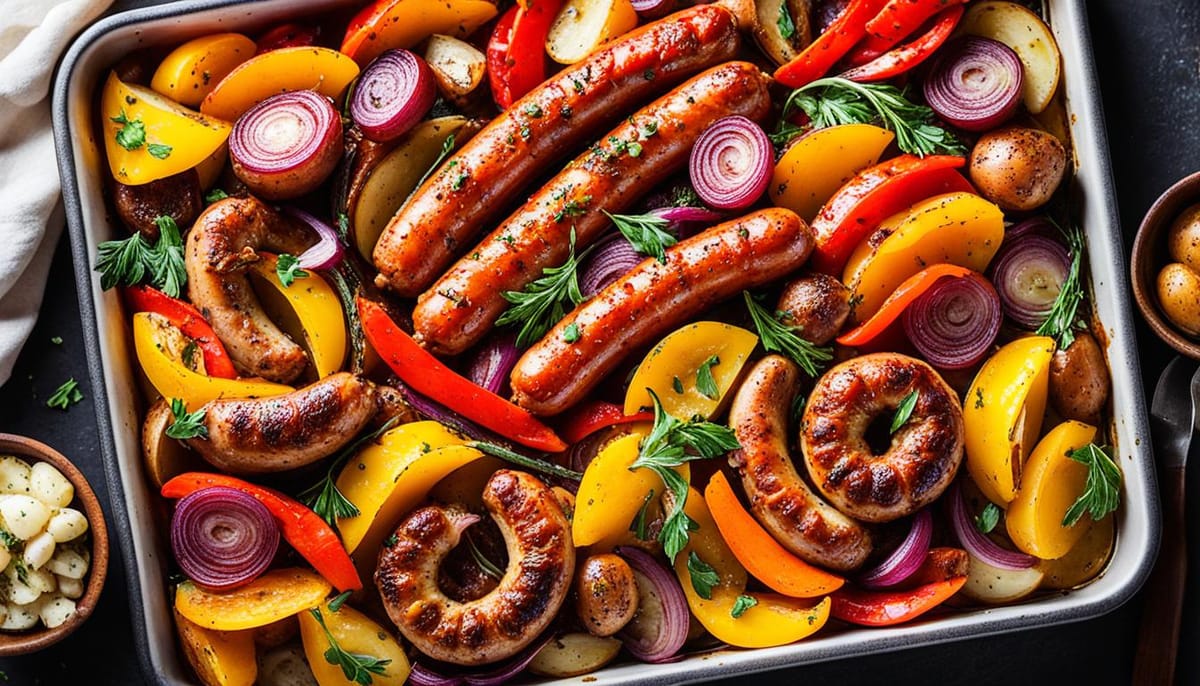 Sausage Sheet Pan Dinner