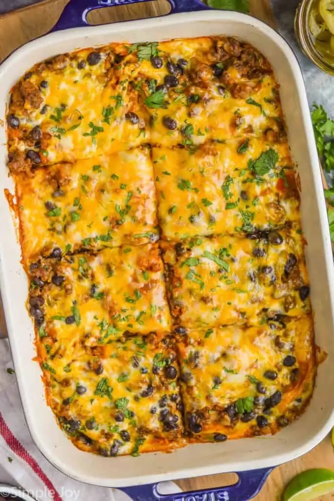 The ‘Lazy’ Enchilada Casserole That’s Always First to Disappear