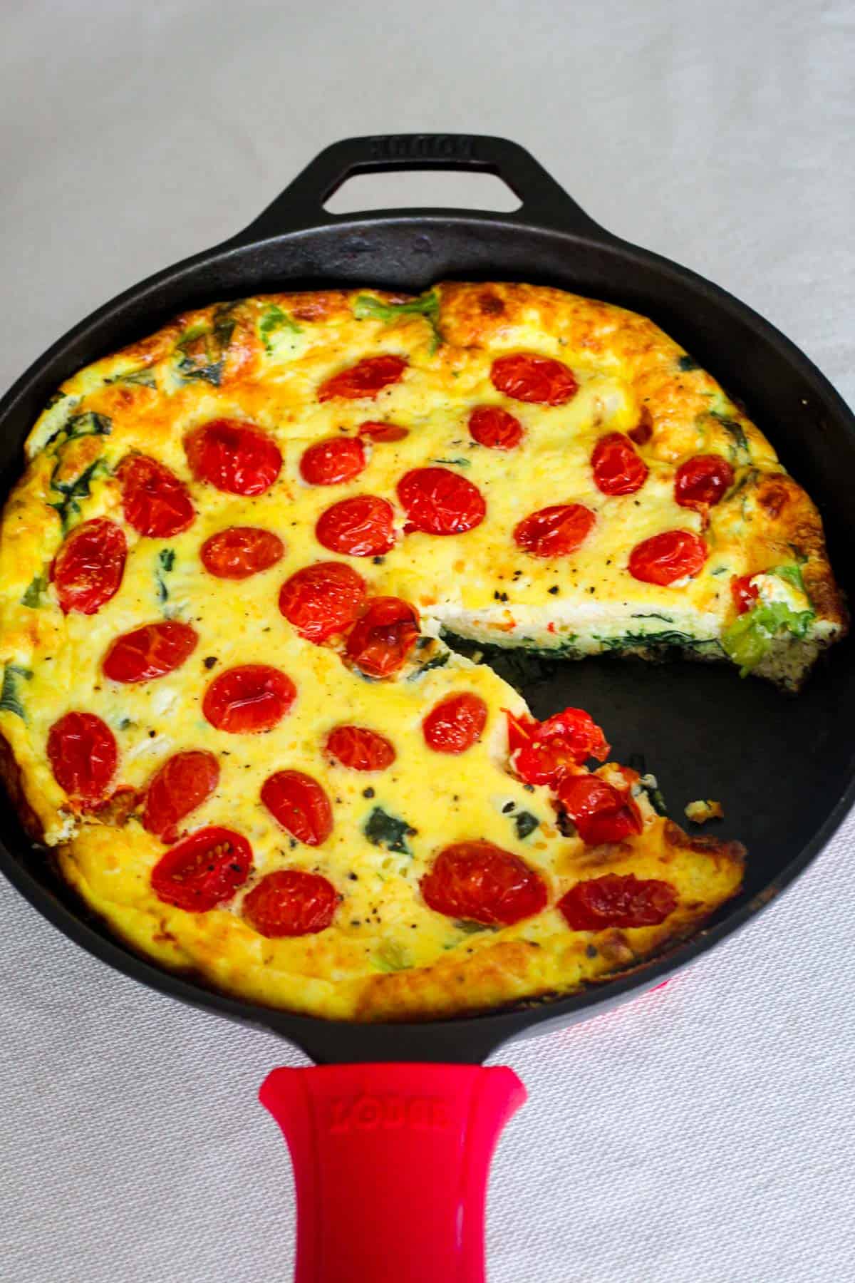 You Won’t Believe How Easy This Spinach Feta Frittata Is