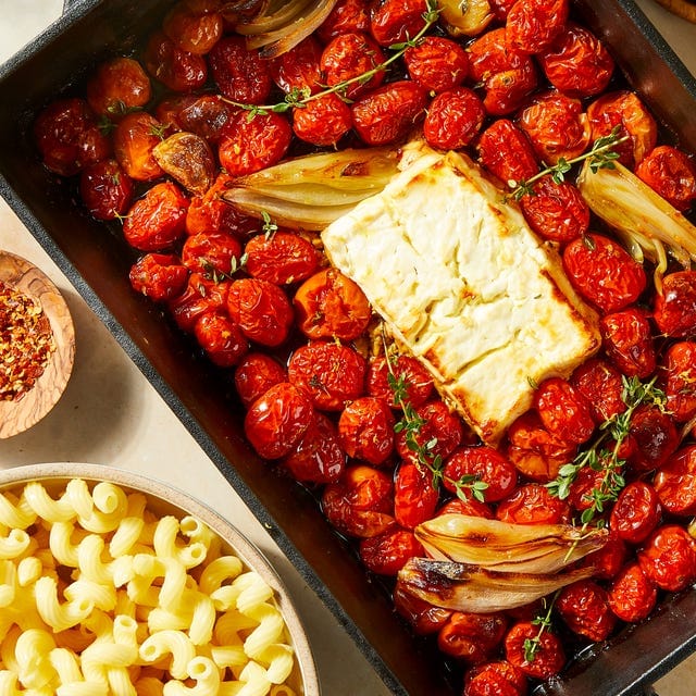 TikTok Baked Feta Pasta