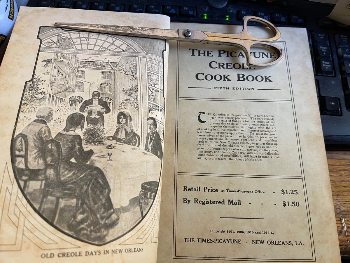 The Ultimate 1910 Creole Cookbook That Changed New Orleans Cuisine Forever