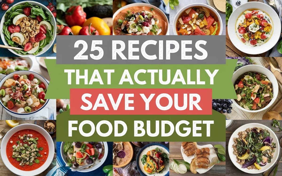 25 Recipes That Actually Save Your Food Budget